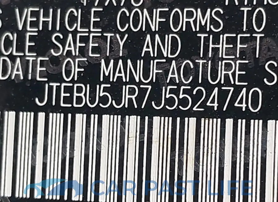 JTEBU5JR7J5524740# 9