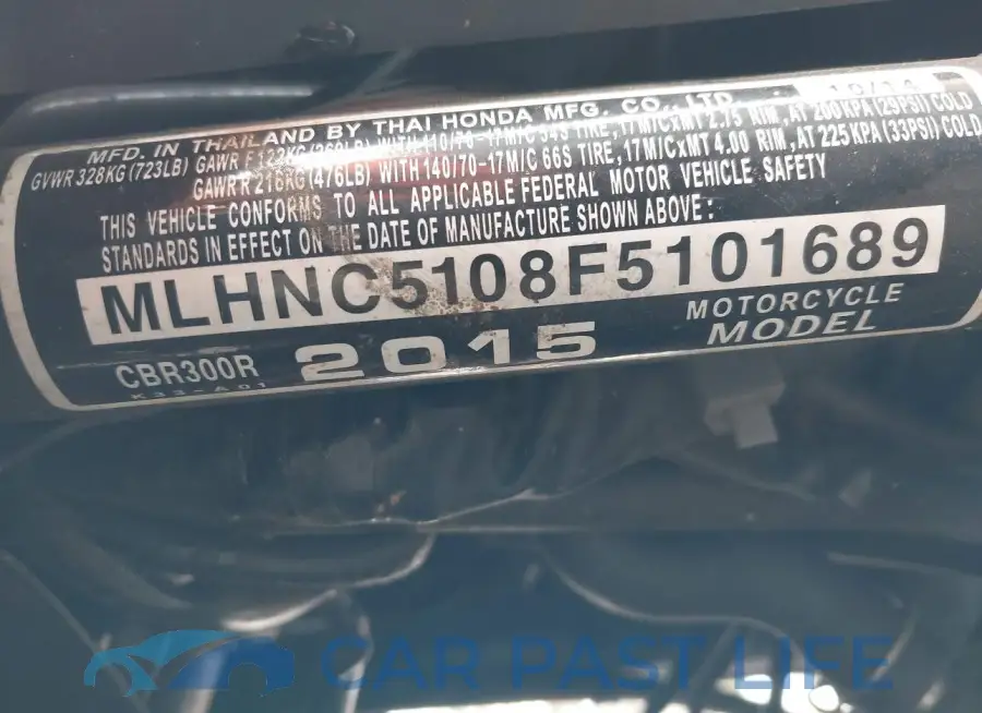MLHNC5108F5101689# 10