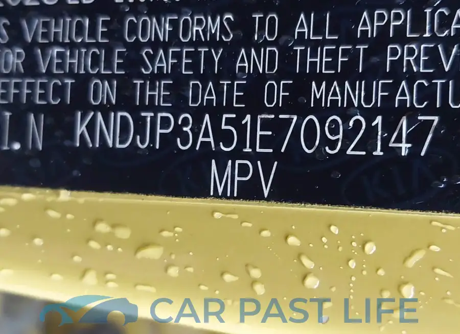KNDJP3A51E7092147# 9