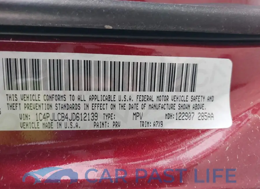 1C4PJLCB4JD612139# 9