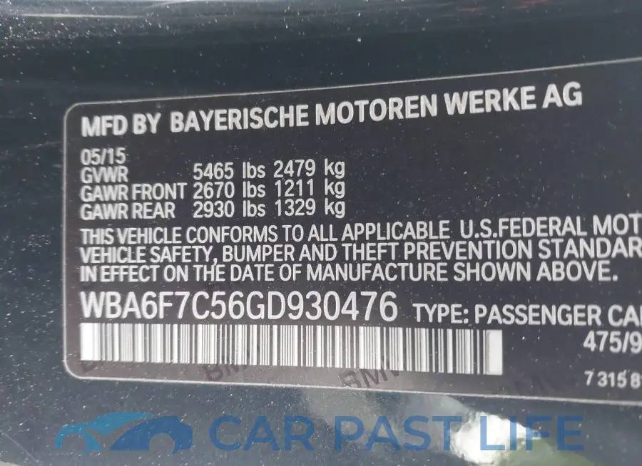 WBA6F7C56GD930476# 9