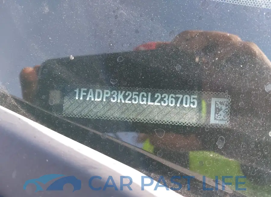 1FADP3K25GL236705# 9