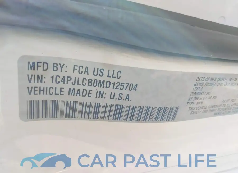 1C4PJLCB0MD125704# 9