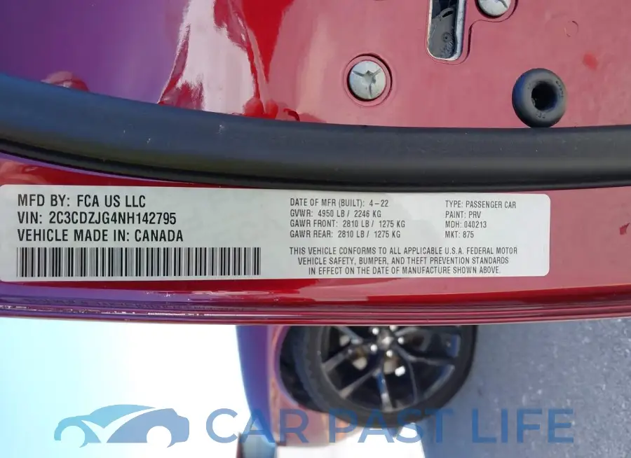 2C3CDZJG4NH142795# 9