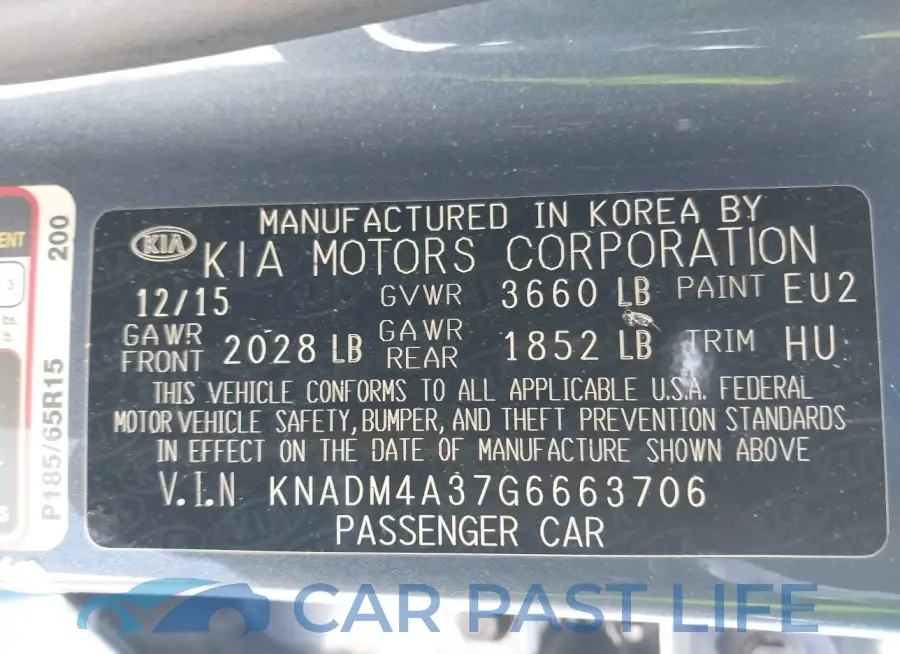KNADM4A37G6663706# 9