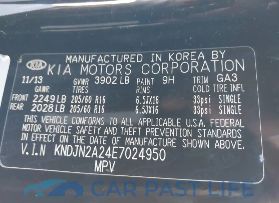 KNDJN2A24E7024950# 9