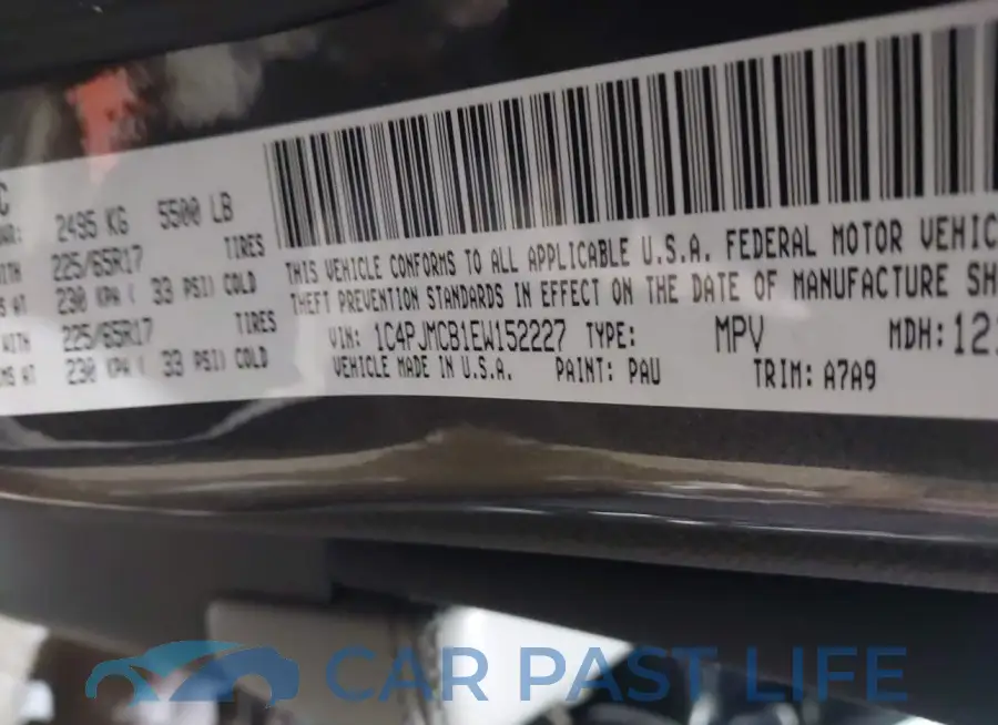 1C4PJMCB1EW152227# 9