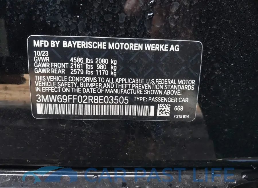 3MW69FF02R8E03505# 9