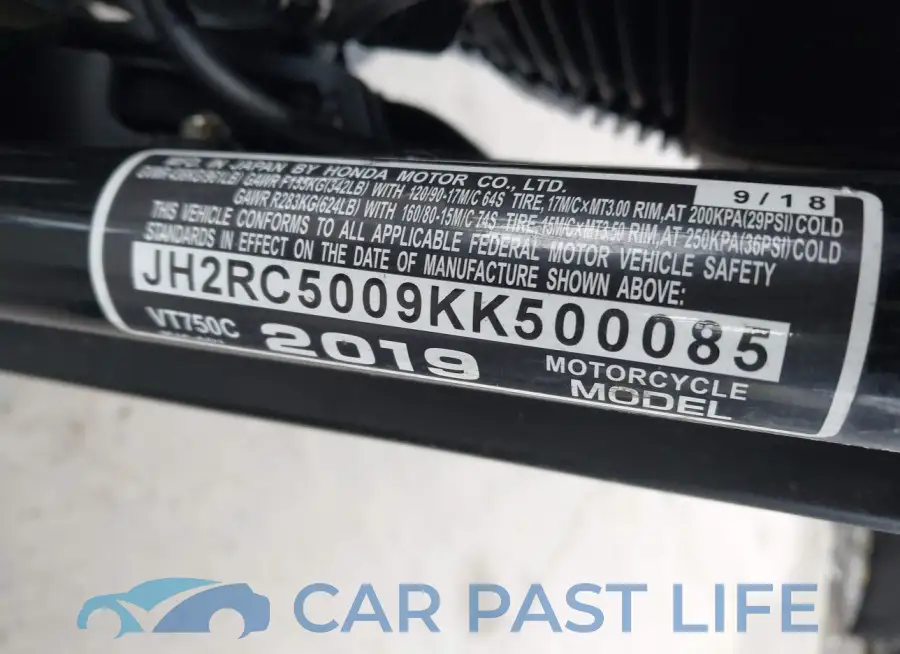 JH2RC5009KK500085# 10