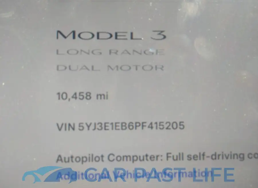 5YJ3E1EB6PF415205# 7
