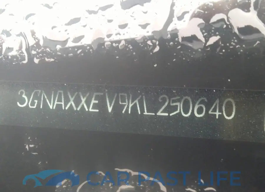 3GNAXXEV9KL250640# 9