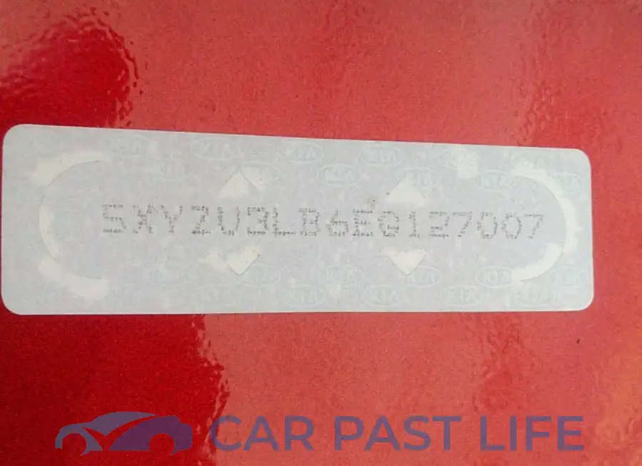 5XYZU3LB6EG127007# 9