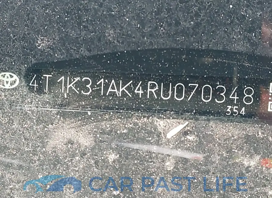 4T1K31AK4RU070348# 9