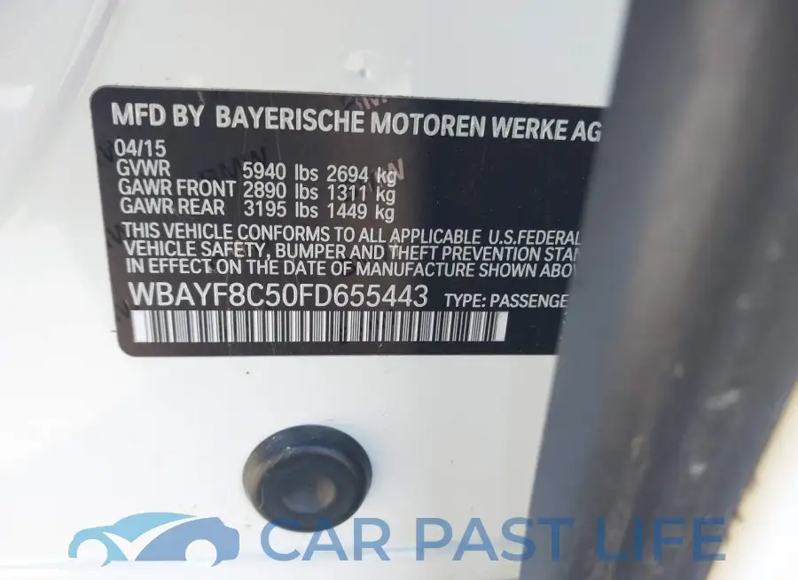WBAYF8C50FD655443# 9