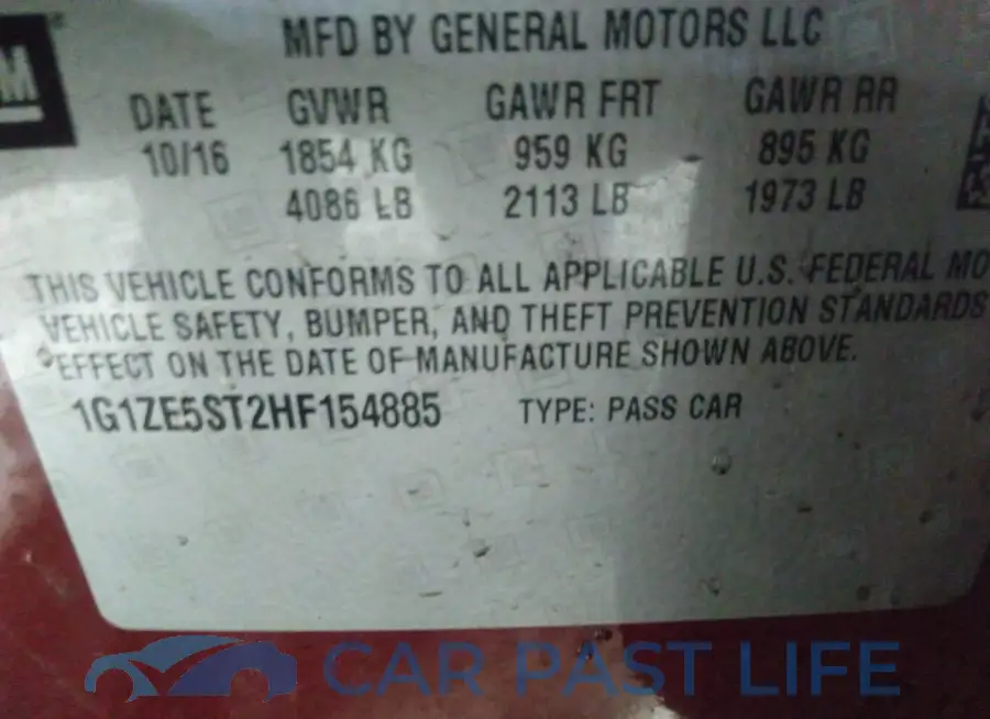1G1ZE5ST2HF154885# 9
