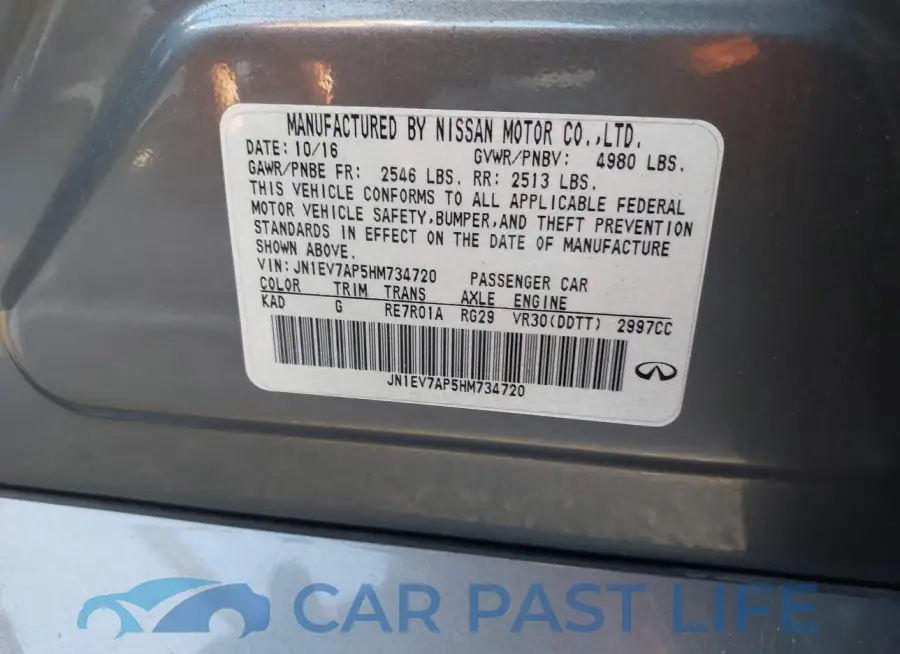 JN1EV7AP5HM734720# 9