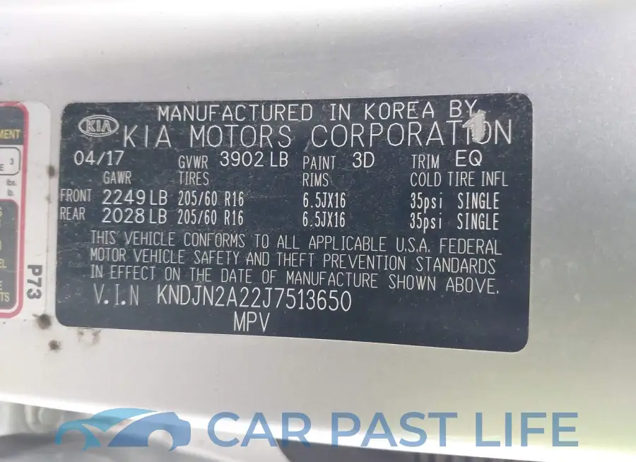 KNDJN2A22J7513650# 9