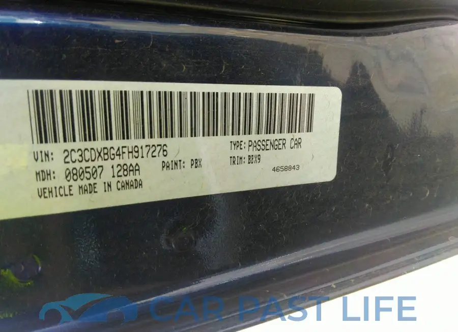 2C3CDXBG4FH917276# 9