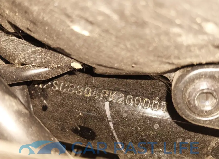 JH2SC8304PK200007# 10