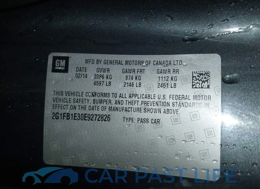 2G1FB1E30E9272826# 9