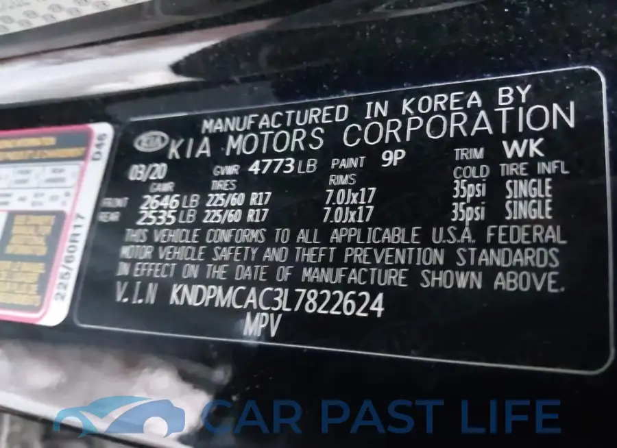 KNDPMCAC3L7822624# 9