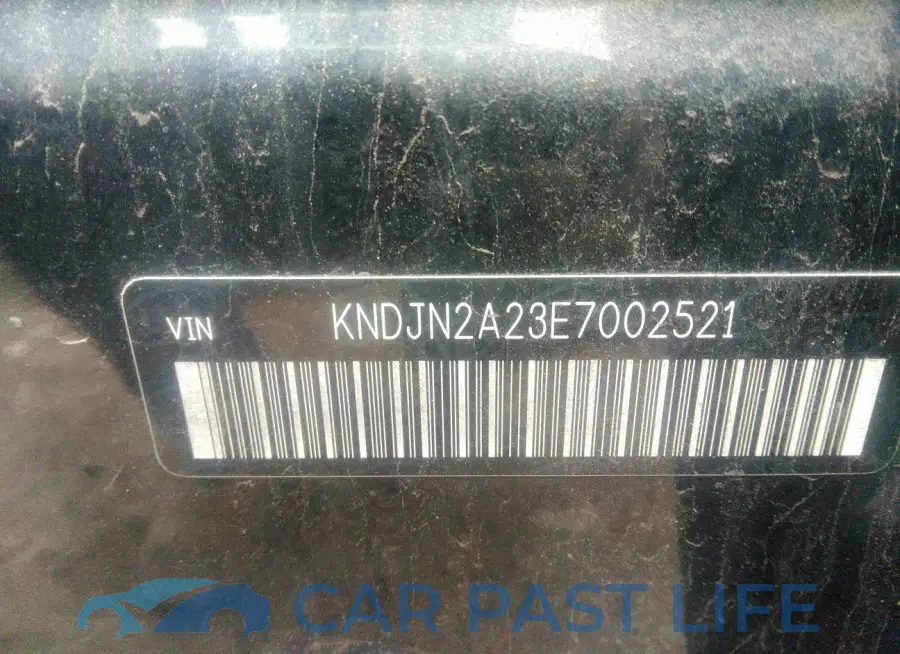 KNDJN2A23E7002521# 9