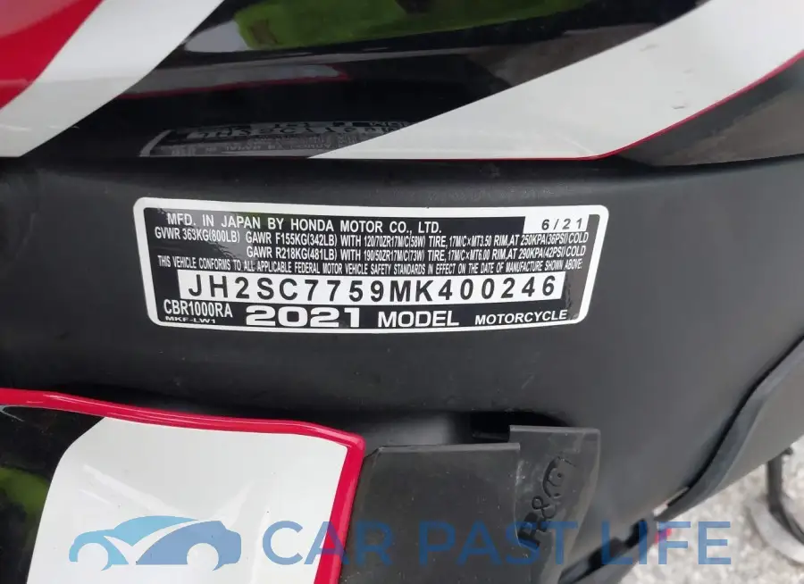 JH2SC7759MK400246# 10