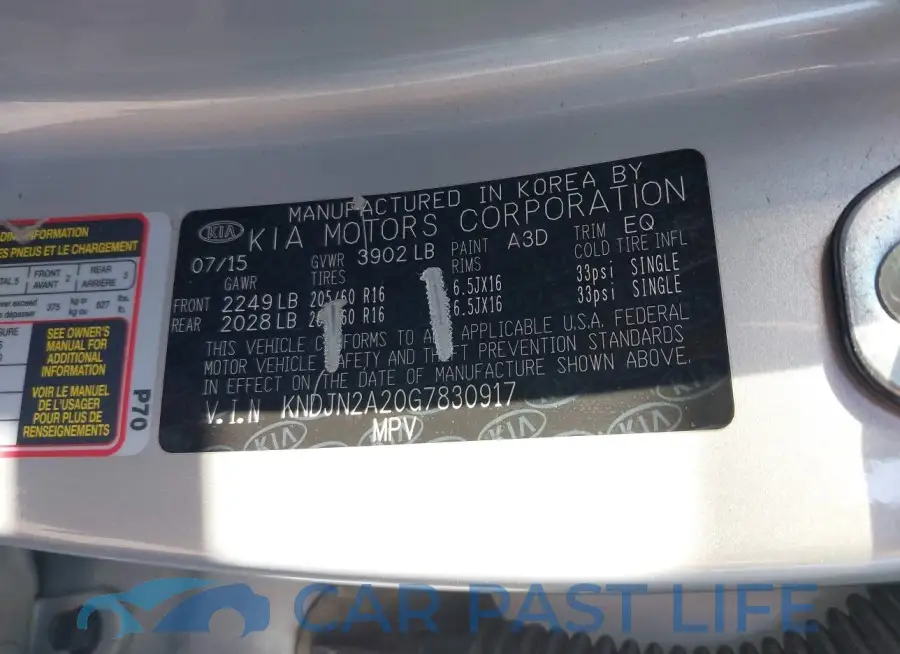 KNDJN2A20G7830917# 9