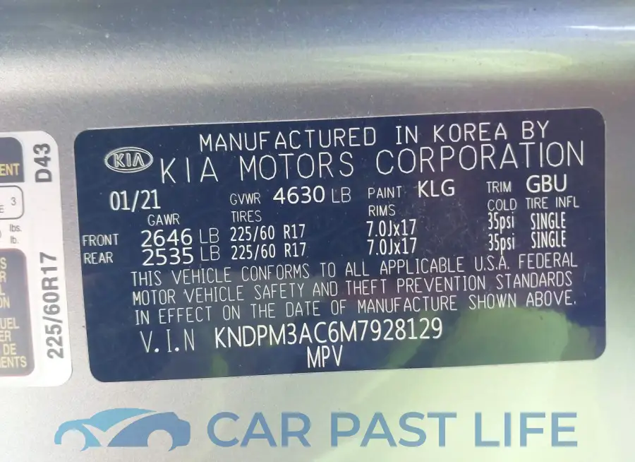 KNDPM3AC6M7928129# 9