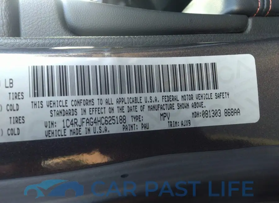 1C4RJFAG4HC625188# 9