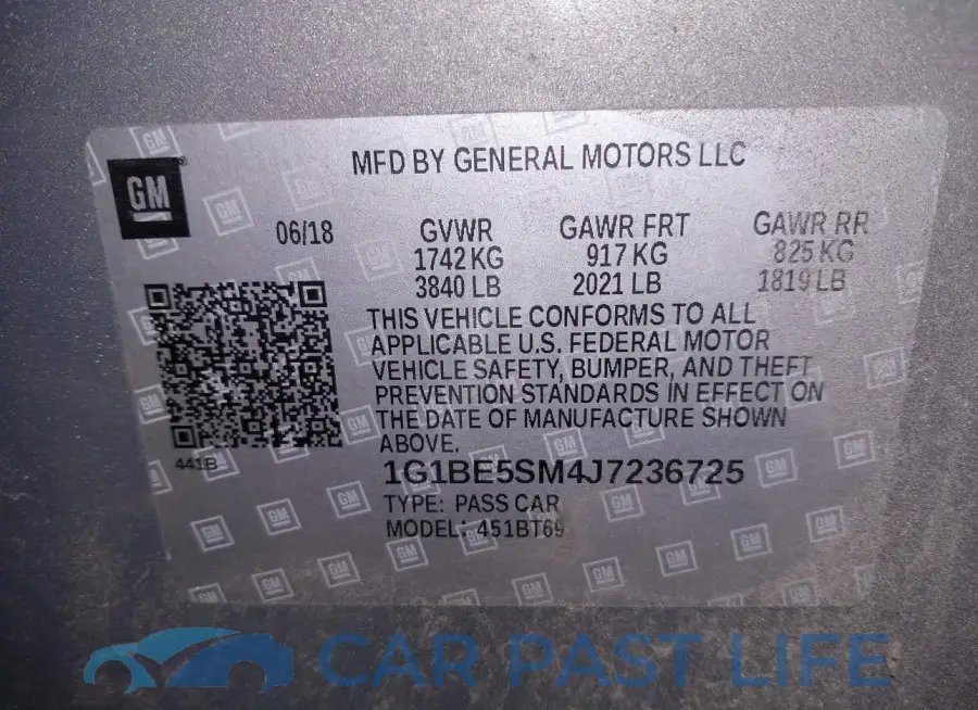 1G1BE5SM4J7236725# 9