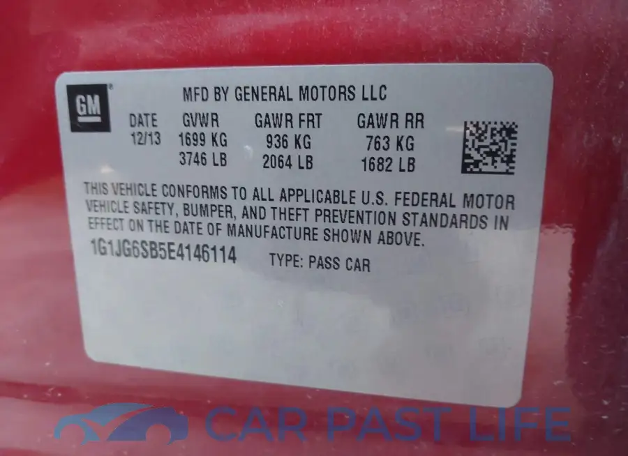 1G1JG6SB5E4146114# 9
