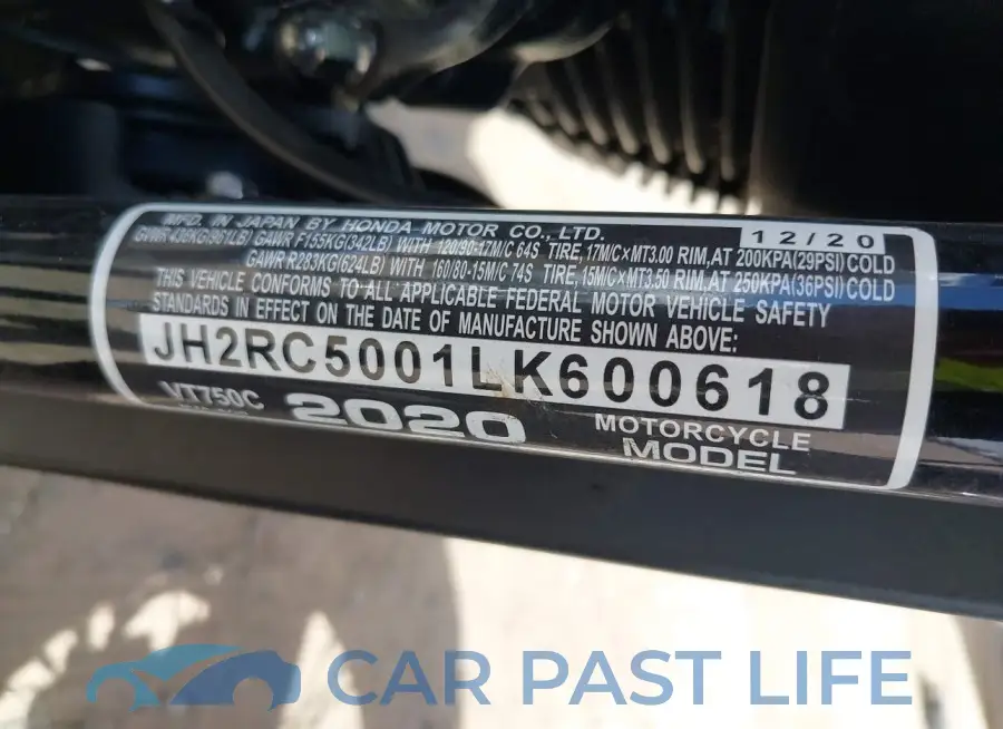 JH2RC5001LK600618# 10