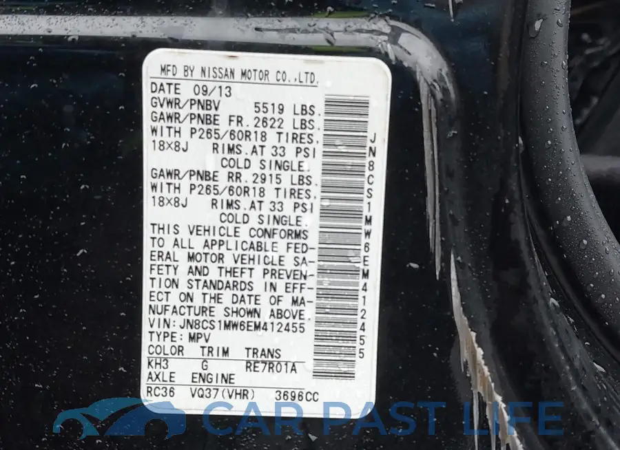JN8CS1MW6EM412455# 9