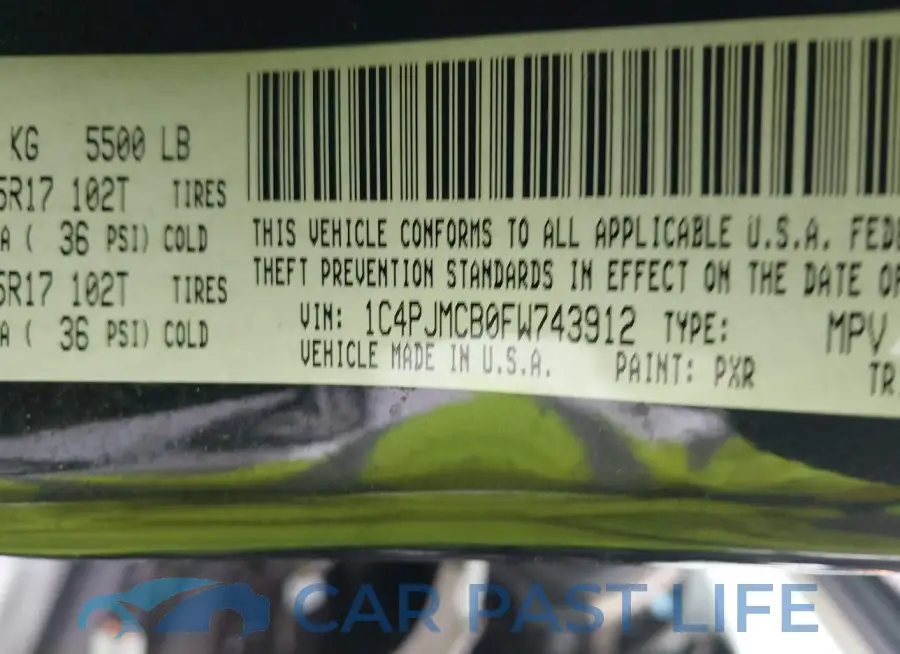 1C4PJMCB0FW743912# 9