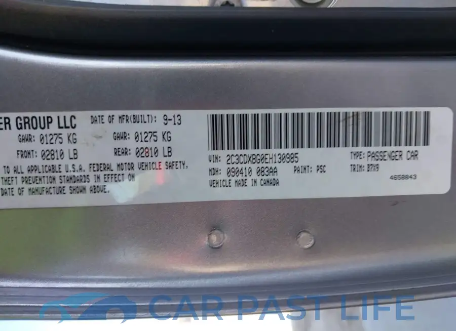 2C3CDXBG0EH130985# 9