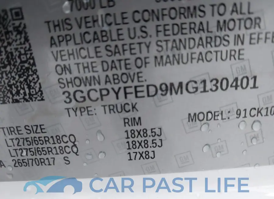 3GCPYFED9MG130401# 9