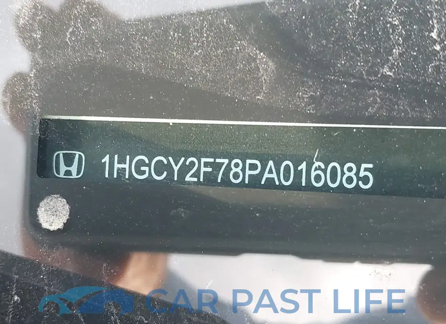 1HGCY2F78PA016085# 9