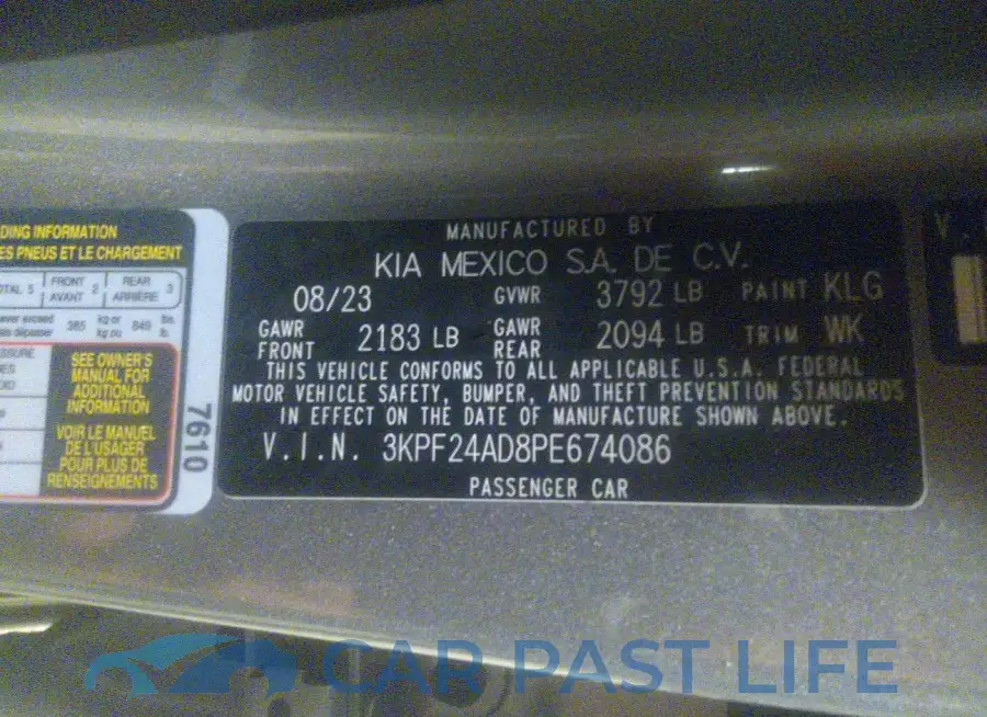 3KPF24AD8PE674086# 9