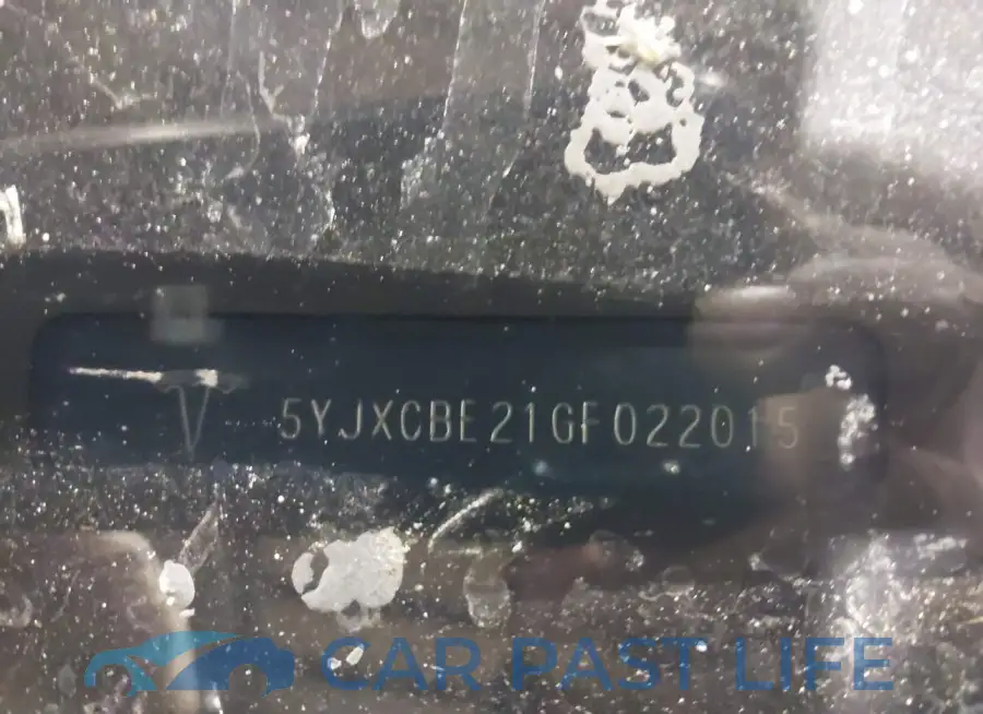 5YJXCBE21GF022015# 9