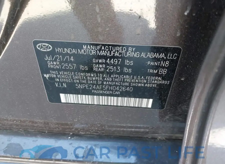 5NPE24AF5FH042640# 9