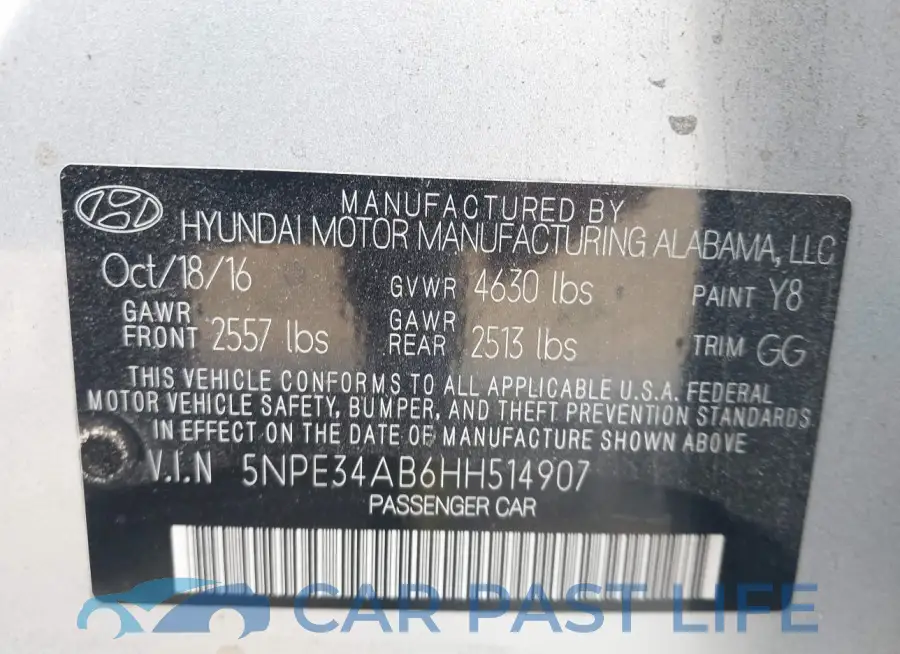 5NPE34AB6HH514907# 9