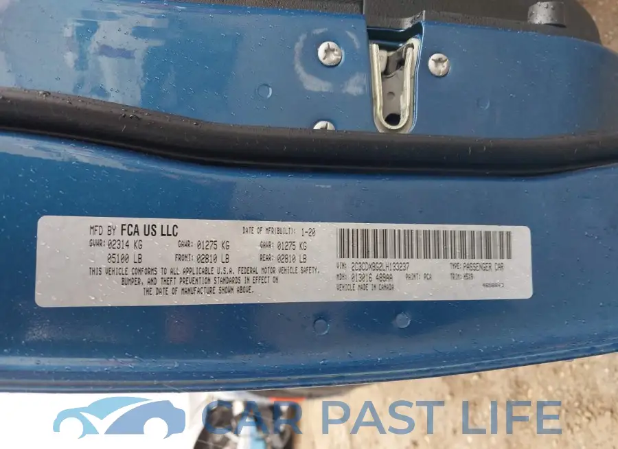 2C3CDXBG2LH133237# 9