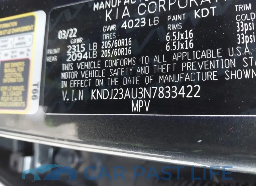 KNDJ23AU3N7833422# 9
