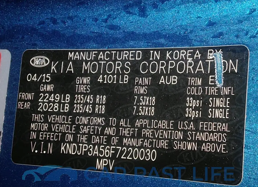 KNDJP3A56F7220030# 9