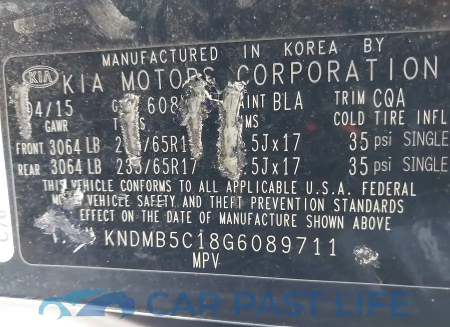 KNDMB5C18G6089711# 9