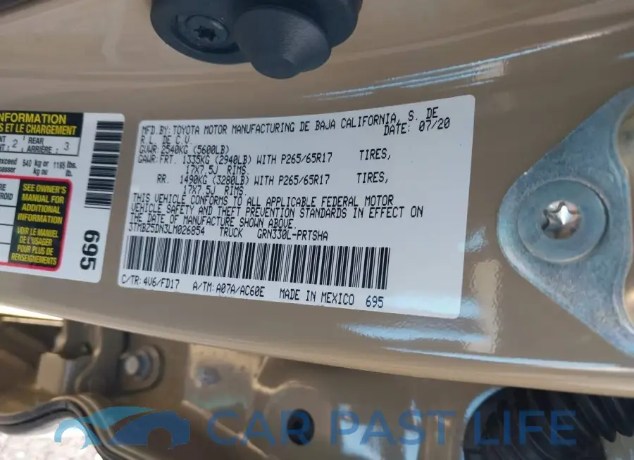 3TMBZ5DN3LM026854# 9
