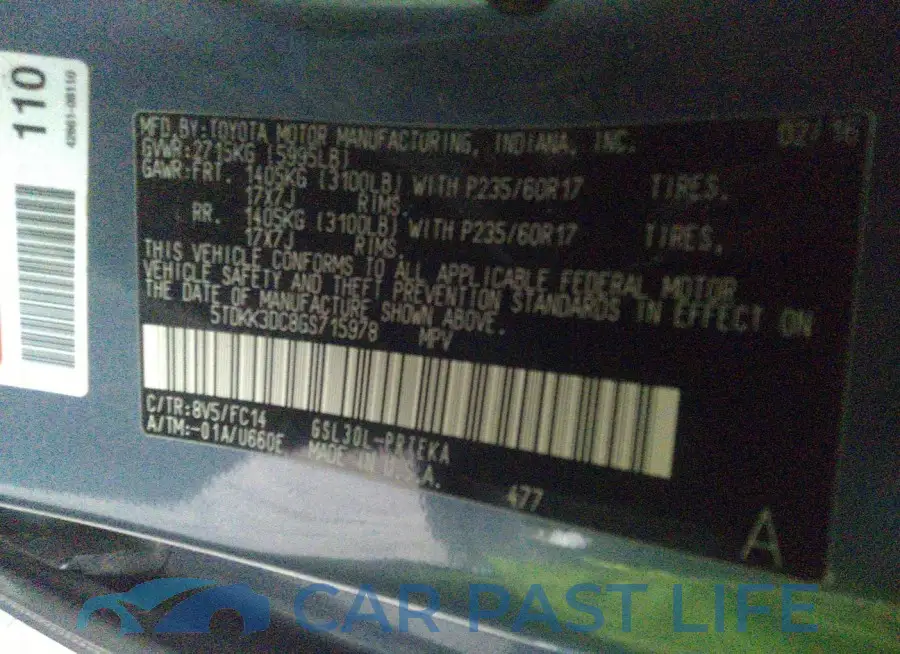 5TDKK3DC8GS715978# 9