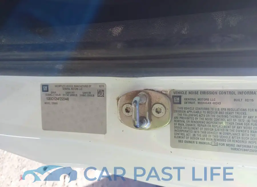 1GB3CYC84FZ523440# 9