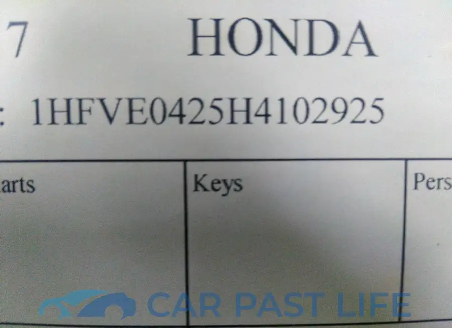 1HFVE0425H4102925# 10